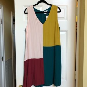 Anthropologie Color-block Dress